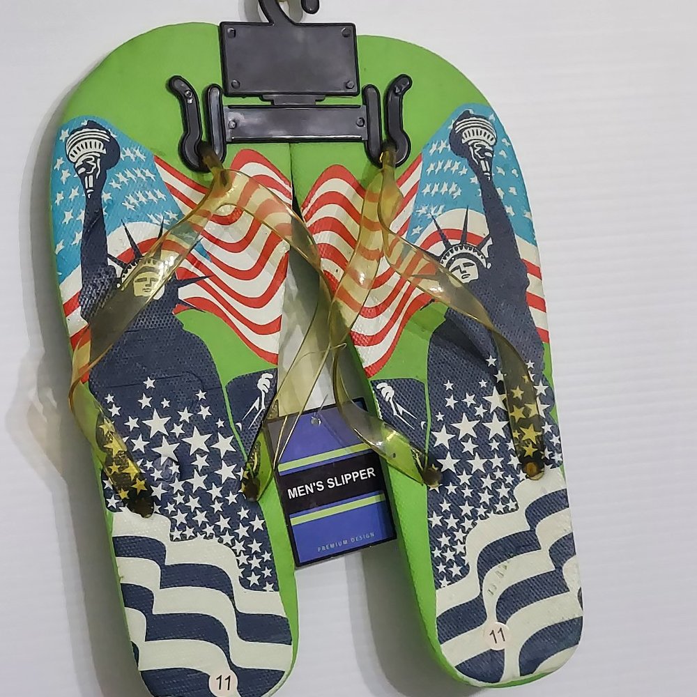 NY Liberty Status Flip Flop: Stylish Comfort for the Modern Man